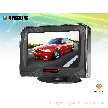 4.3 inch digital LCD rear view system with 2 channels